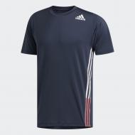 Футболка Adidas FL 3S+ TEE FJ6181 р.XL темно-синий
