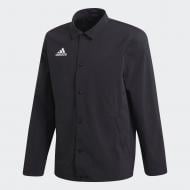 Джемпер Adidas TAN COACH JKT FJ6320 р. S черный