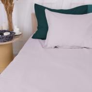 Наволочка поплин Poplin Line 054+091 Denise 40x40 см светло-серый/зеленый MirSon