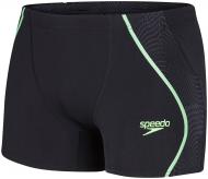 Плавки Speedo Fit Printed Splice Aquashort р. 28 черный с салатовым 8-10372A569