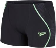 Плавки Speedo Fit Printed Splice Aquashort р. 36 черный с салатовым 8-10372A569