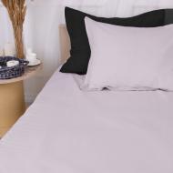 Наволочка поплин Poplin Line 054+099 Angelyn 50x50 см светло-серый/черный MirSon