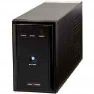 Источник бесперебойного питания (ИБП) LogicPower 875 Вт AVR 2x7.5Ач 12В black LPM-1250VA