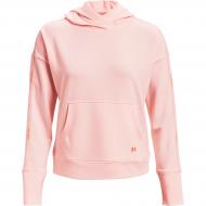 Джемпер Under Armour UA Rival Terry Taped Hoodie 1360904-658 р. M темно-рожевий