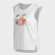 Футболка Adidas DECODE TANK W FK1075 р.L серый