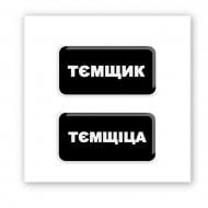 Стикер 3D Tattooshka 3D-стикер "Темщики"