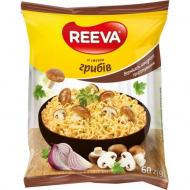 Вермишель REEVA быстрого приготовления со вкусом грибов