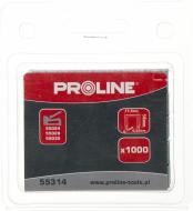 Скобы для ручного степлера Proline 14 мм тип 53 (А) 1000 шт. 55314