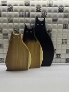 Доска сервировочная Tarkus Черный кот 400х210 мм