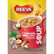 Крем-суп REEVA грибний з крутонами 15,5 г 15,5 г