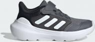 Кроссовки детские демисезонные Adidas Tensaur Run 3.0 EL IE5986 р.32 серые с черным