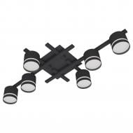 Люстра потолочная Hopfen STARK SKJOLD-GX-6SL BK 6xGX53 черный