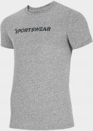 Футболка 4F D4L21-TSM306-25P р.L серый