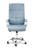 Кресло офисное Мікс Меблі Ентер серо-голубой