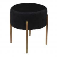 Пуф Woodville Монреаль 390х270 мм золотой / черный