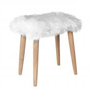 Пуф Woodville Стокгольм Мини 370х370х250 мм дуб / белый