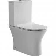 Унитаз-компакт Sant Valentines Chord Abbey со смывом Easy-Clean Rim 61х37х79 см с сиденьем SLIM slow-closing