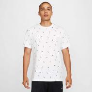 Футболка Nike CLUB TEE AOP DR7909-100 р.M белый