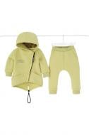 Спортивный костюм MagBaby Brave для девочки на флисе р.110 фисташковый 111135