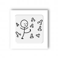 Стикер 3D Tattooshka 3D стикер "Все дістало" Стикер 3D Tattooshka 3D стикер "Все дістало"