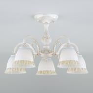 Люстра стельова Strotskis Campina 5x60 Вт E27 біло-золотистий 60107/5