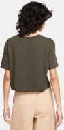 Футболка Nike TEE CROP FW DQ3309-355 р.XL серый