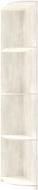 Угловое окончание для шкафа Сити Лайт Doros 300х450x2250 мм белое дерево