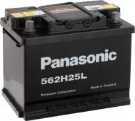 Аккумулятор автомобильный Panasonic 562H25L 62Ah 545A 12V «+» справа