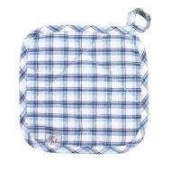 Прихватка Кантри 20x20 см сине-белый Прованс