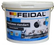 Краска латексная водоэмульсионная Feidal Mattlatex standart мат белый 14 кг