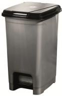 Корзина для сміття Violet House 25 л сірий 0131 METALIC 25 л Корзина для сміття Violet House 25 л сірий 0131 METALIC 25 л