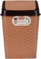 Корзина для мусора Violet House 10 л бежевый 0752 Роттанг CREM с/к 10 л