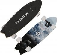 Скейтборд Yvolution Dynamo Cruiser LED76 см 80 кг YS52B2 синій