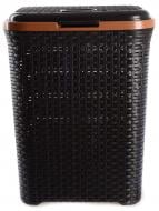 Кошик для білизни Violet House 0726 Роттанг з/кр 55 л коричневий Кошик для білизни Violet House 0726 Роттанг з/кр 55 л коричневий