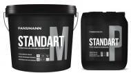 Фарба акрилова Farbmann Standart M база LА мат білий 9 л + Ґрунт Farbmann Standart P 5 л