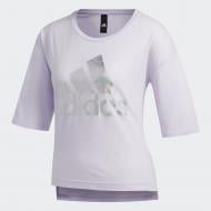 Футболка Adidas UNIV TEE 2 W FM1657 р.M фиолетовый