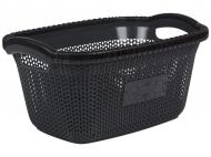 Корзина для белья Violet House 1003 Виолетта б/кр 28 л антрацит