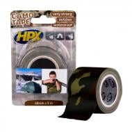 Камуфляжна армована стрічка HPX Camo 50 мм 0,3 мм 5 м хакі