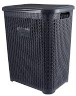 Кошик для білизни Violet House 1007 Віолетта з/кр 45 л антрацит Кошик для білизни Violet House 1007 Віолетта з/кр 45 л антрацит