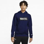 Джемпер Nike M NK FC ESSNTL FLC HOODIE PO CT2011-492 р. S синий