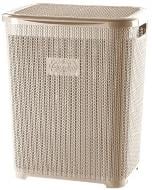 Корзина для белья Violet House 1007 Виолетта с/к 45 л бежевый