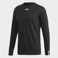 Свитшот Adidas F LS FM2259 р. XL черный