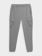 Штани 4F TROUSERS CAS M446 4FAW23TTROM446-25S р. S сірий