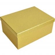 Коробка подарункова "Золоте сяйво" 25x18x10,5см 1110141604