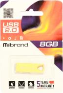 Флешпам'ять Taipan 8 ГБ USB 2.0 gold (MI2.0/TA8U2G)