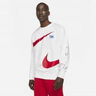 Світшот Nike M NSW SWOOSH SBB CREW DD5993-100 р. XL біло-червоний