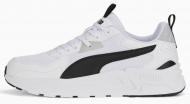 Кроссовки мужские Puma TRINITY LITE PUMA WHITE-PUMA BLACK-COOL 38929202 р.39 белые