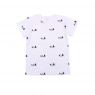 Футболка для мальчиков Фламинго 864-424 р.152 белый