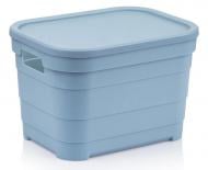 Корзина для хранения Idea Home 00639 Blue голубой 165x240x180 мм Корзина для хранения Idea Home 00639 Blue голубой 165x240x180 мм