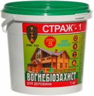 Вогнебіозахист Страж-1 ХМББ суха суміш, відро 1 кг